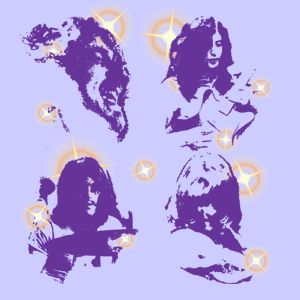 Four faces of Led Zeppelin
